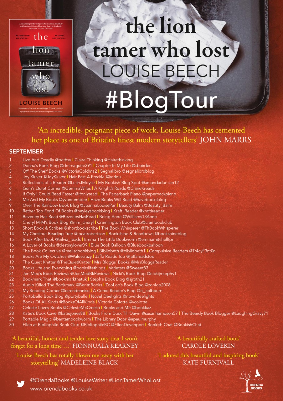 The Lion Tamer Blog Tour Poster Final